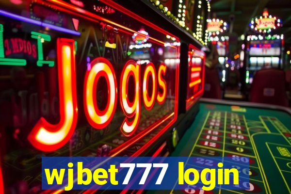 wjbet777 login